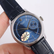 CELLINI DATE WHITE GOLD BLUE DIAL