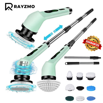 Electric Multi-Surface Cleaning Brush for Home