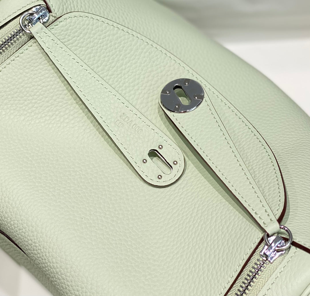 HM LINDY 30 BAG MINT TAURILLON CLEMENCE LEATHER