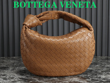 bv teen jodie 36cm brown lambskin