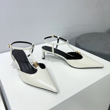 cl kitten t-bar 75 white calfskin