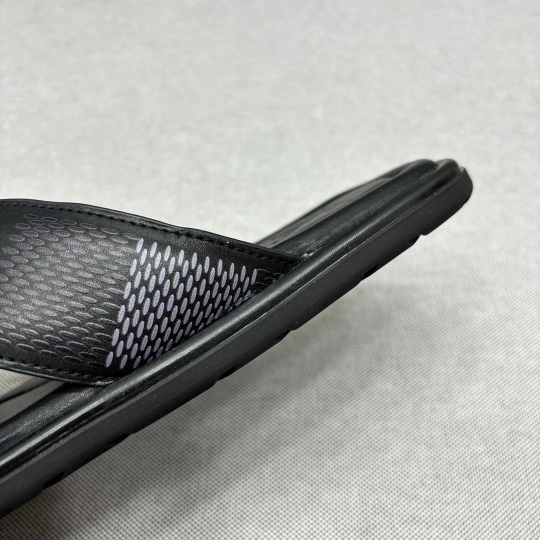 LV VENICE MULE SANDALS BLACK