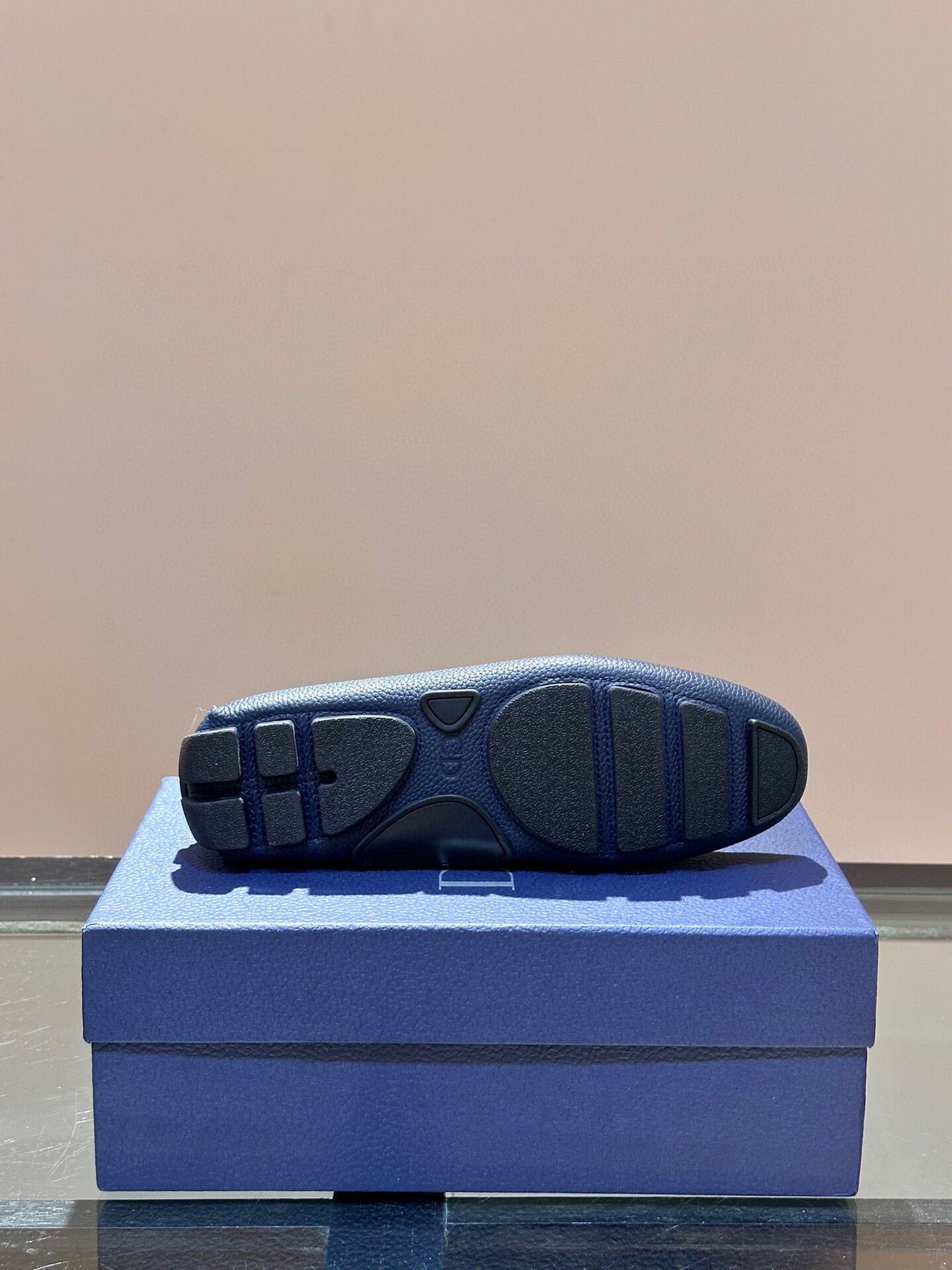 CD ODÉON LOAFER COBALT CALFSKIN