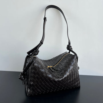 BV Loop Weekender 38cm Chocolate Calfskin