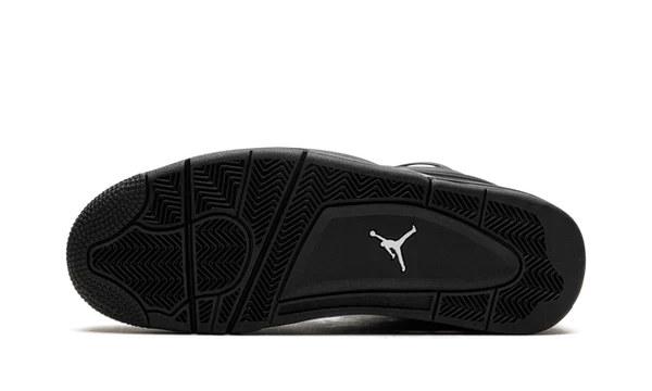 Nike Air Jordan 4 Black Suede Leather