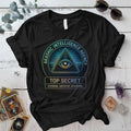 Akashic Intelligence Agency T-Shirt Mockup Black