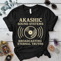Akashic Sound Systems T-Shirt Mockup Black
