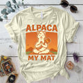 Alpaca My Mat T-Shirt Mockup Natural