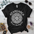 Ayahuasca Gateway T-Shirt Mockup Black