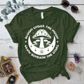 Bloom Under The Moon T-Shirt Mockup White