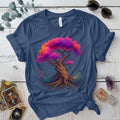 Bonsai Dreamwood T-Shirt Mockup Indigo Blue