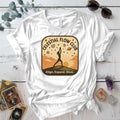 Celestial Flow Club T-Shirt Mockup White