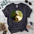 Eternal Roots of Balance T-Shirt Mockup dark-heather-grey