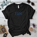 I Am T-Shirt Mockup Black