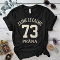 I Love Calm Prana T-Shirt Mockup Black