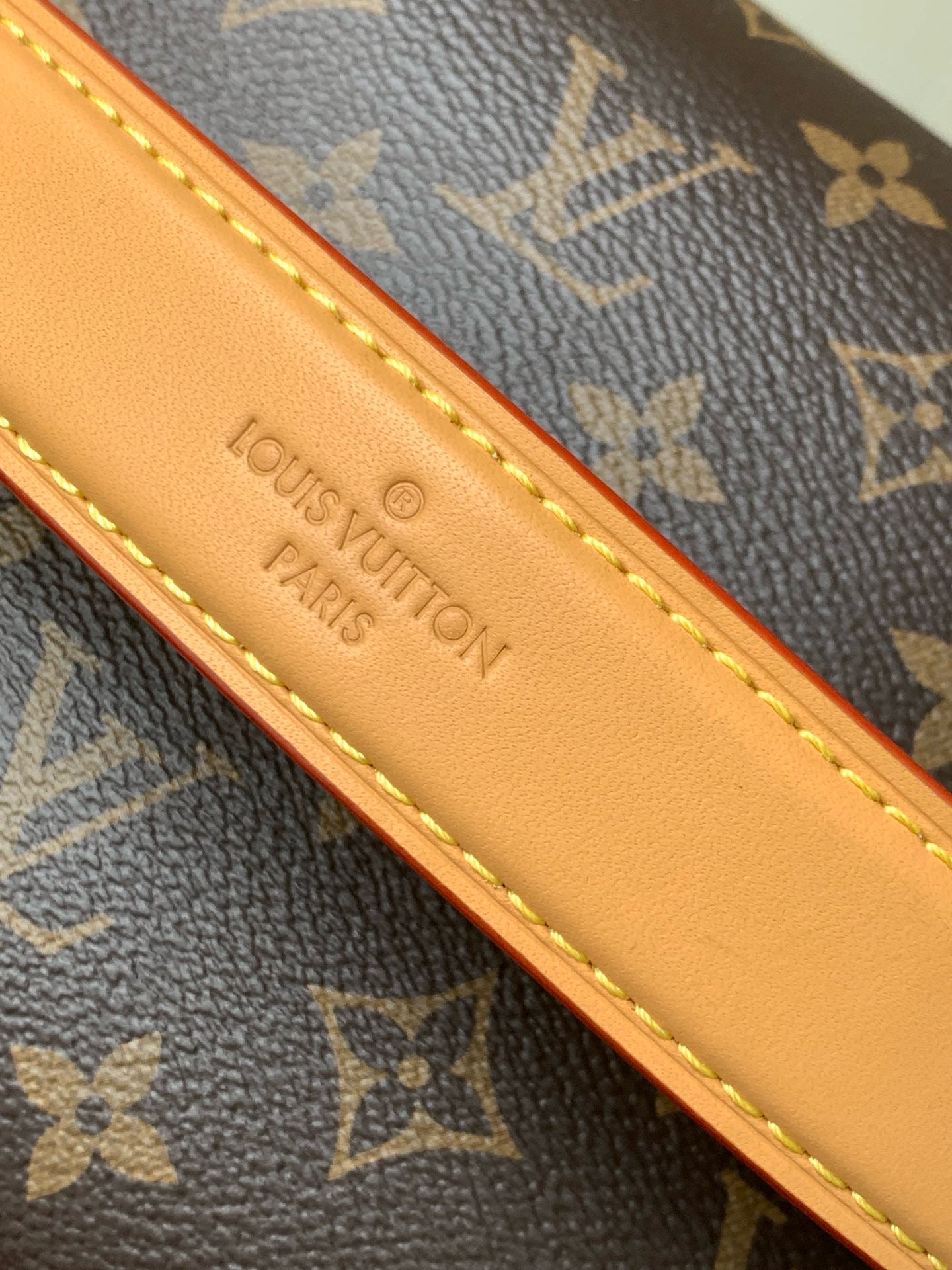 LV Pico Side Trunk 21cm Brown Monogram Coated Canvas