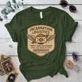 Incarnation Logistics T-Shirt Mockup Military Green