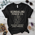 Kundalini Energy T-Shirt Mockup Black