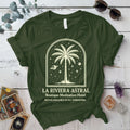 La Riviera Astral T-Shirt Mockup military-green