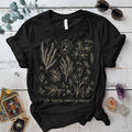 Life Hurt Nature Heals T-Shirt Mockup Black