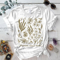 Life Hurt Nature Heals T-Shirt Mockup Dark Heather Grey