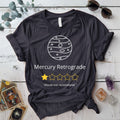 Mercury Retrograde One Star T-Shirt Mockup Dark Heather Grey