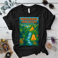 Postcards From Within T-Shirt Mockup Black