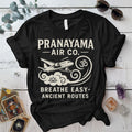 Pranayama Air Co T-Shirt Mockup Black