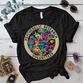 Psychedelic Research Volunteer T-Shirt Mockup Black