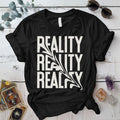 Reality T-Shirt Mockup Black