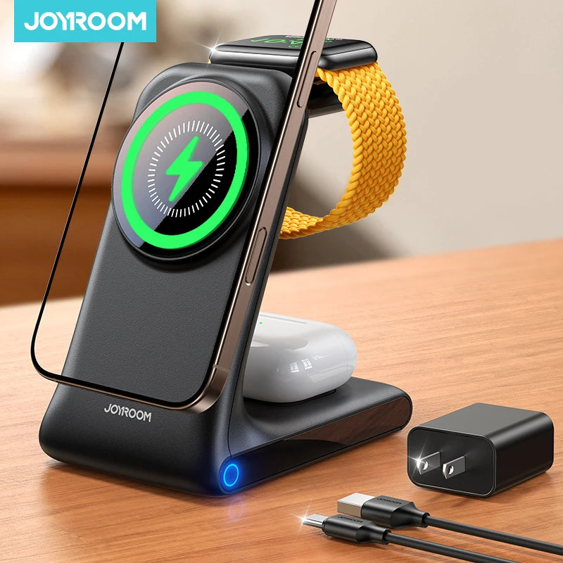 3-in-1 Magnetic Wireless Charger