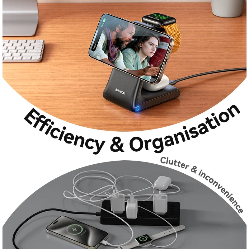 3-in-1 Magnetic Wireless Charger