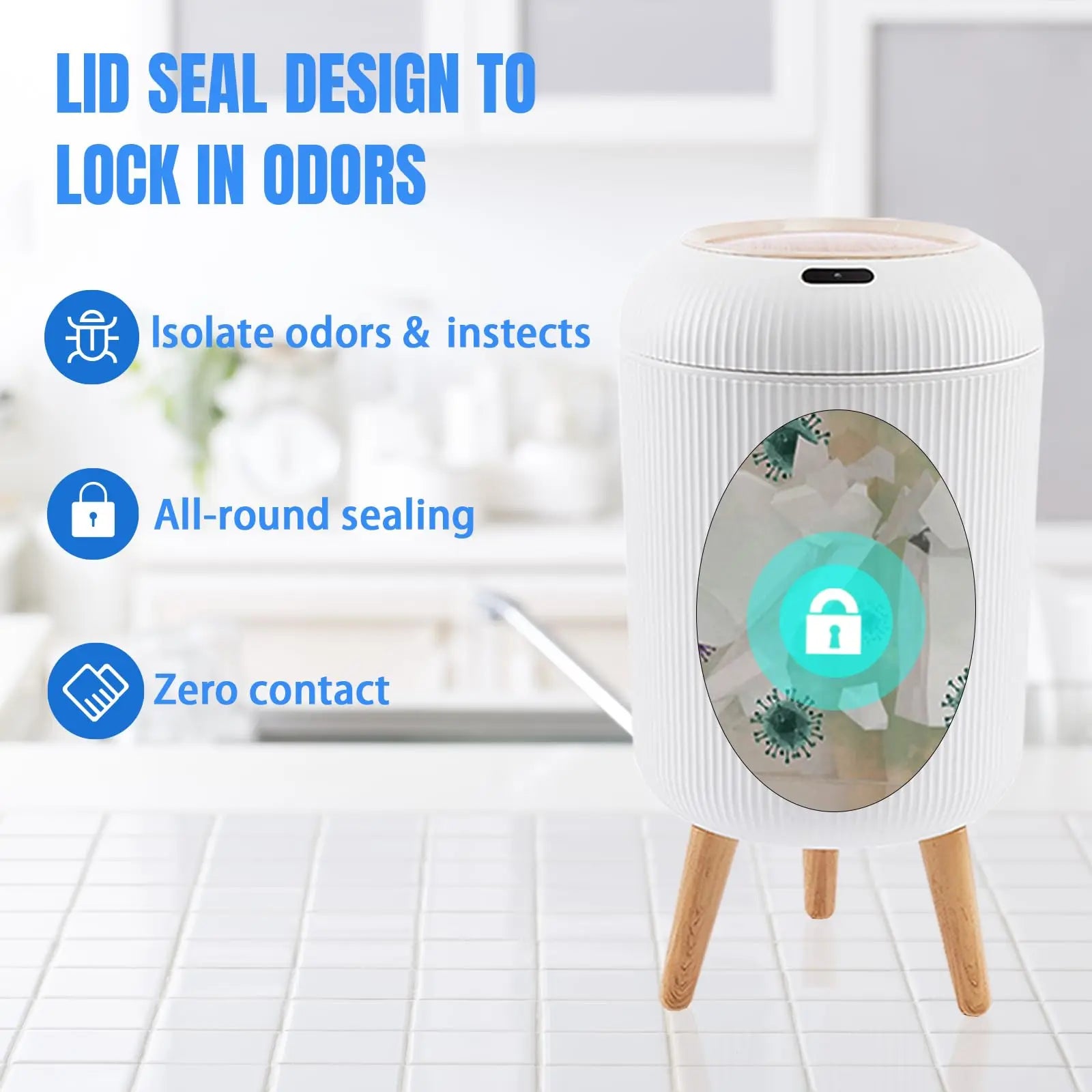 Automatic Sensing Trash Can