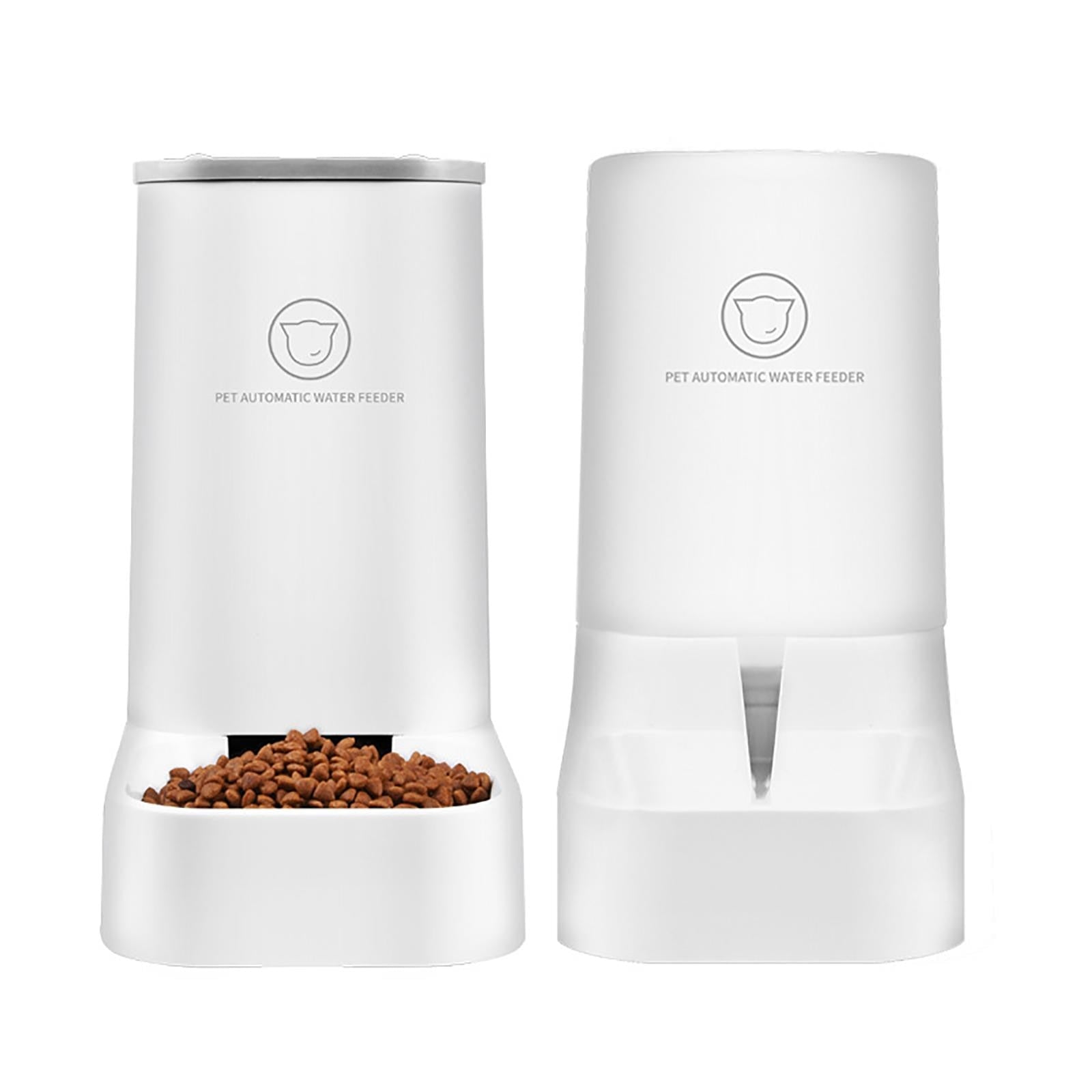 Distributeur croquette & eau grande capacité 3,8L
