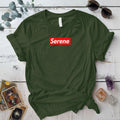 Serene T-Shirt Mockup Natural