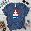 Spiritual DNA T-Shirt Mockup Indigo Blue