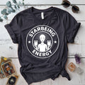 Star Being Energy T-Shirt Mockup dark-heather-grey