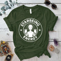 Star Being Energy T-Shirt Mockup military-green