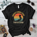Sunset Cobra Cove T-Shirt Mockup Black