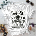 Third Eye Optical T-Shirt Mockup White