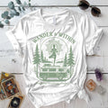 Wander Within Van Life T-Shirt Mockup White