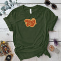 Yogi 70s Retro T-Shirt Mockup military-green