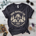 Yogi Supply Co T-Shirt Mockup dark-heather-grey