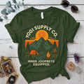Yogi Supply Co T-Shirt Mockup military-green