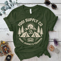 Yogi Supply Co T-Shirt Mockup military-green