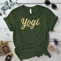 Yogi T-Shirt Mockup military-green