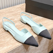 Chanel 2026 Slingback Fabric Calfskin 898954
