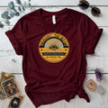 Akashic Records T-Shirt Mockup Maroon