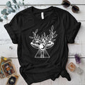 Boho Alter T Shirt Black Mockup