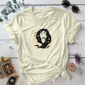 Celestial Chick T Shirt Natural Mockup